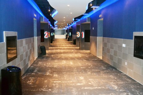 A monument to fun rises near Lemoore as impressive Coyote Entertainment Center opens soon next to the Tachi Palace Hotel & Casino The Coyote Entertainment Center will include Palace Cinemas, a complex of eight theaters.